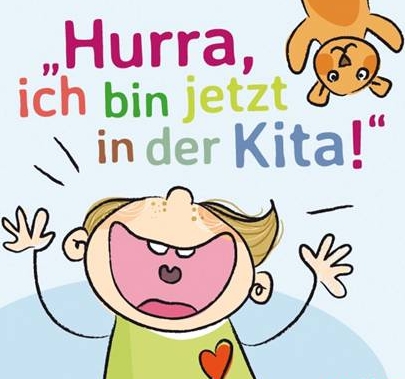„Hurra, ich bin jetzt in der Kita!“ – das kleine Buch für Ersti-Eltern vom JAEB Münster